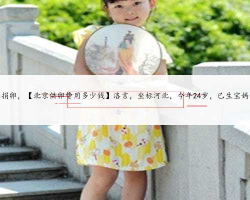 河北招捐卵，【北京供卵费用多少钱】洛言，坐标河北，今年24岁，已生宝妈一