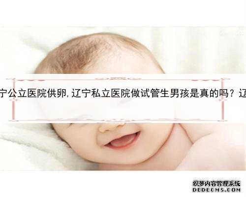 代孕公司哪家正规，辽宁公立医院供卵,辽宁私立医院做试管生男孩是真的吗？